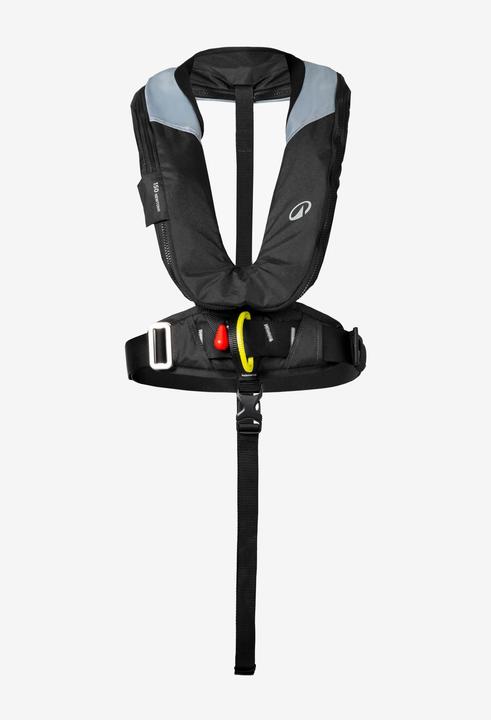 Image du produit Tribord Gilet de sauvetage autogonflant bateau Adulte LJ150N + harnais gris