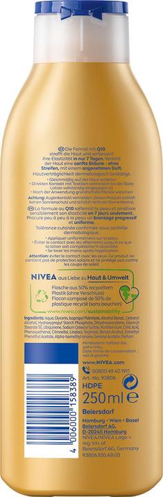 Produktbild NIVEA Q10 Straffend + Bräunend Body Lotion (Körperlotion, 250 ml)