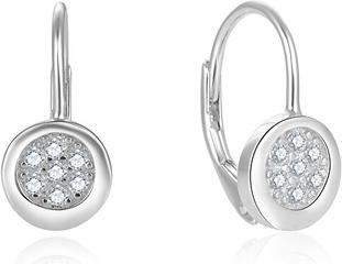 Produktbild Beneto Fine silver earrings with zircons AGUC2709 (L)