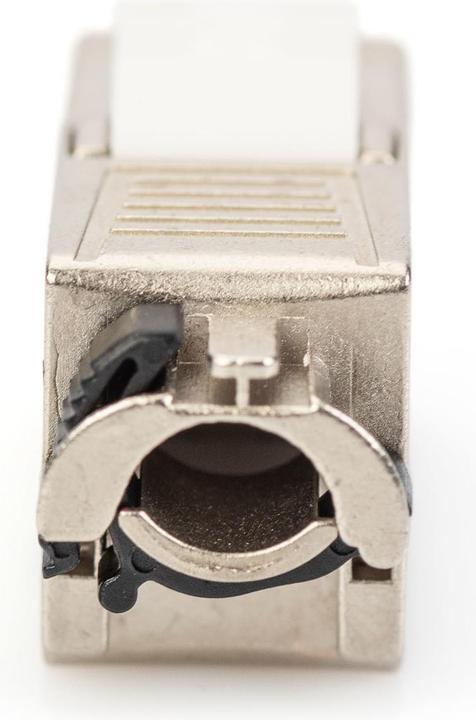 Actual product image Digitus CAT 6A Keystone Jack, shielded, 2 pieces tool-free connection (Keystone module)