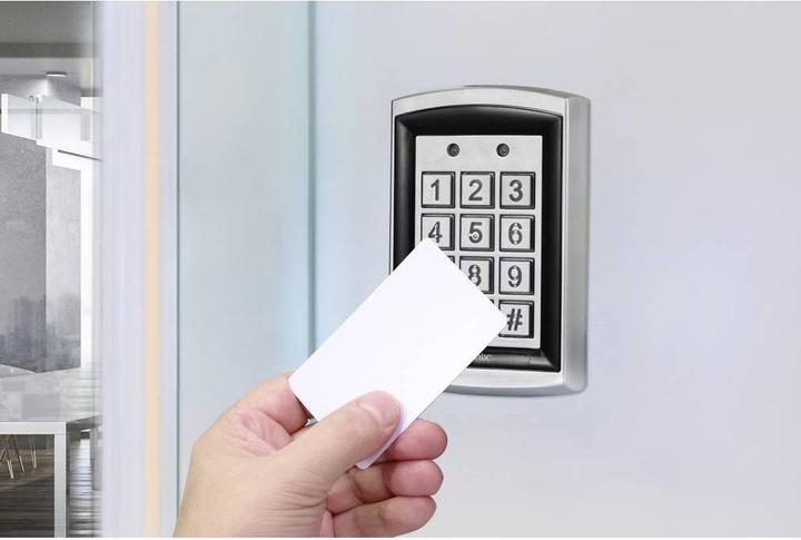 Actual product image Sygonix SY-6428612 Code-Tastatur mit RFID Oberflächenmontage 12 V DC/AC, 24 V D (Electronic numerical code, Key card)