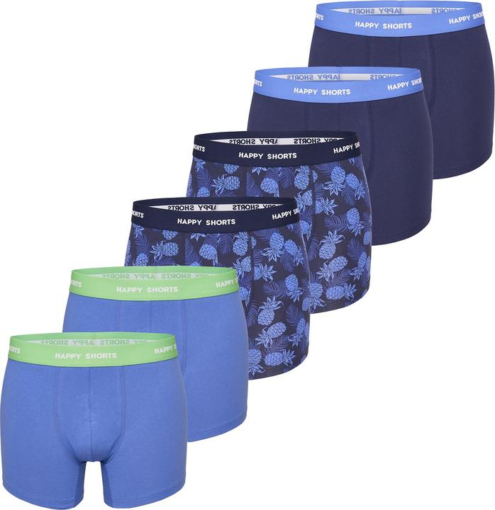 Immagine prodotto Happy shorts Maglia con pantaloni retrò (XXL, confezione da 6)