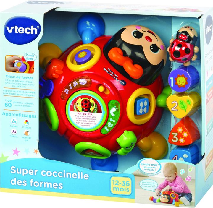 Produktbild VTech Super coccinelle des formes FR (Französisch)