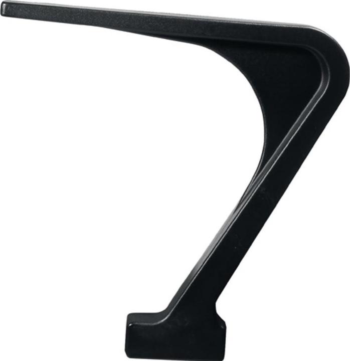 Topstar Accoudoir compatible avec le siège de bureau pivotant 9000 482 910 rigide noir