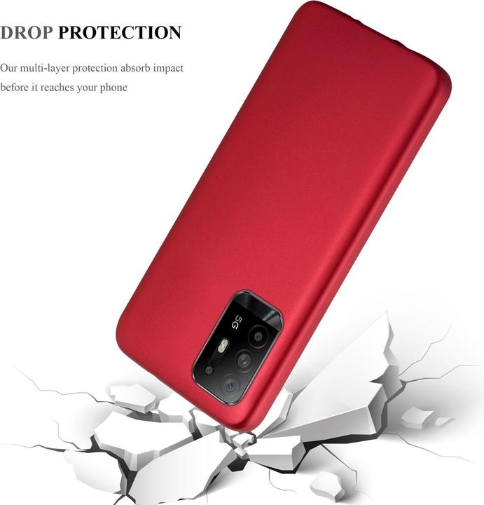 Image du produit Cadorabo TPU Matt Metallic Cover (Oppo A94 5G)