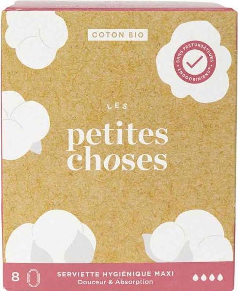 Immagine prodotto Les Petites Choses Coton Bio (8 x, Assorbenti igienici)