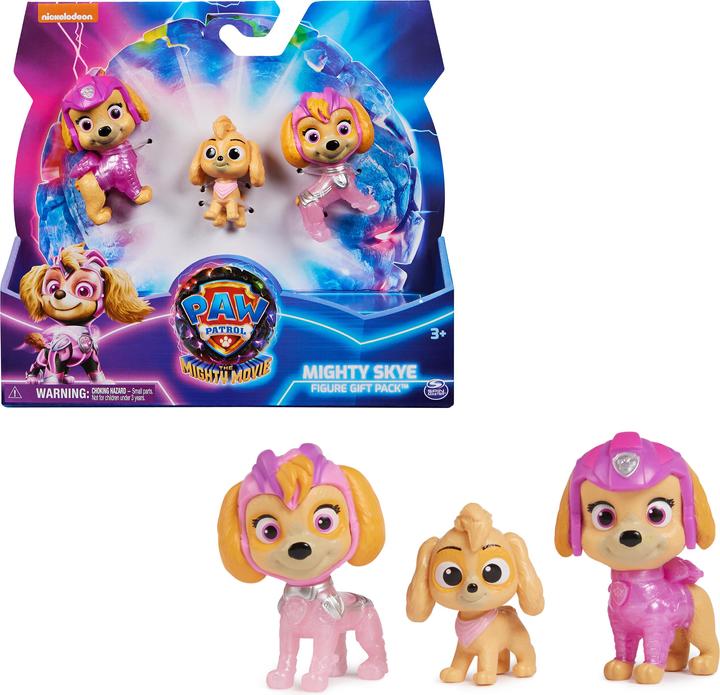 Actual product image Spin Master Movie 3 Mighty Set of 3 Small Sky