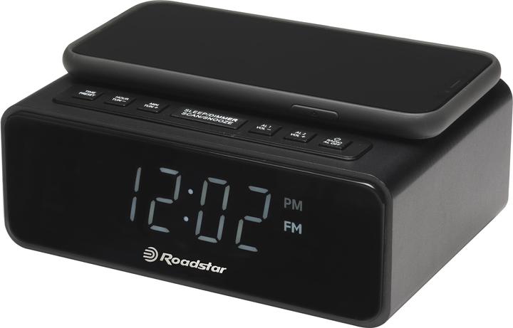 Immagine prodotto Roadstar CLR-700Qi Sveglia digitale nera