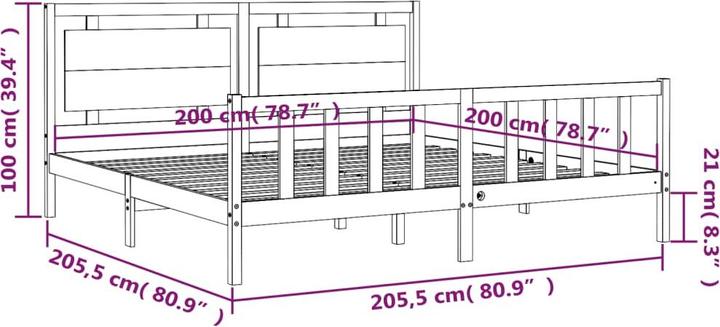 Immagine prodotto VidaXL Sherman (200 x 200 cm)