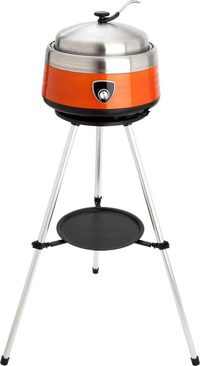 Immagine prodotto Allgrill Griglia a carbone compatta e multifunzionale VULCANO arancione