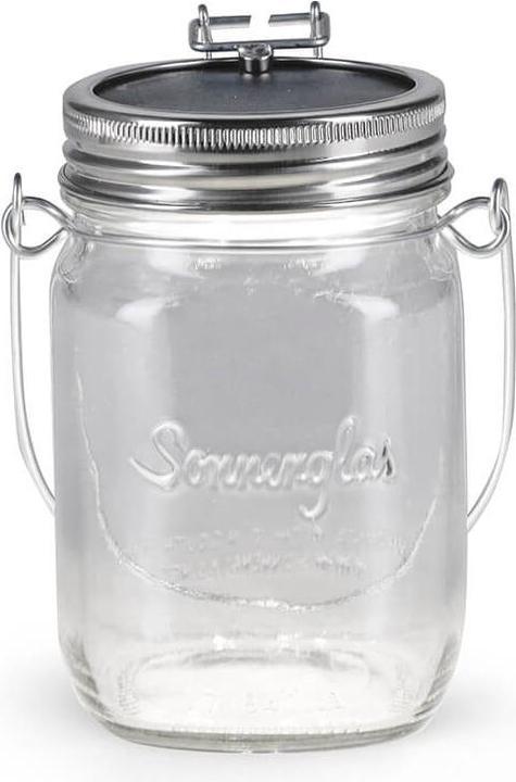 Actual product image Sonnenglas Solar lamp in canning jar (Ø 8.5 x 11 cm, 1 x)