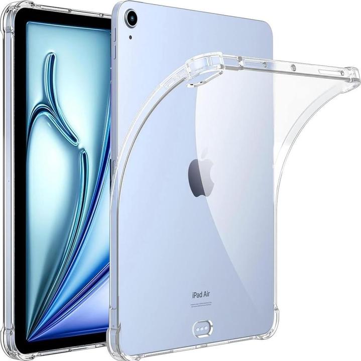 Screenguard Apple iPad Air 13 2024 (M2) Hülle Crystal Soft Airbag Bumper (iPad Air 13 2024 (M2))