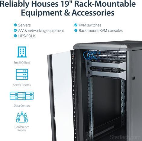 Produktbild StarTech 22U 36IN SERVER RACK CABINET (22 HE, 19 Zoll Rack)