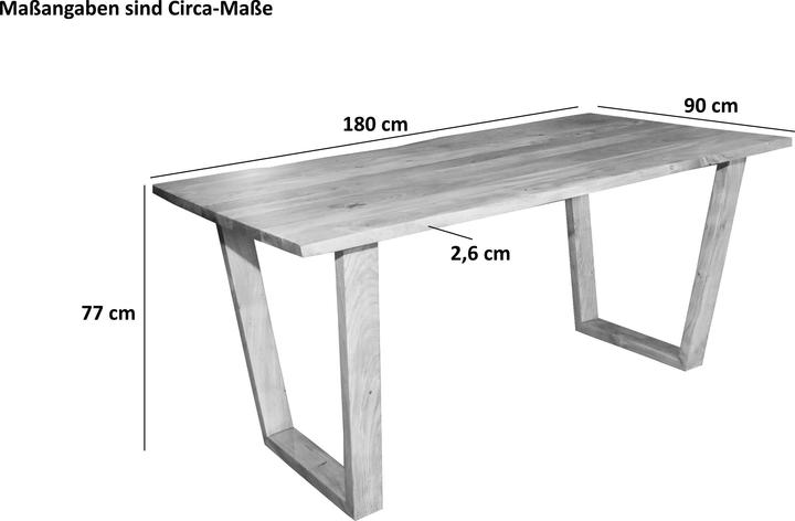 Actual product image SAM Girona (180 x 90 x 77 cm)