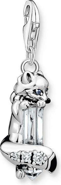 Thomas Sabo Charm-Anhänger Fuchs Silber (925er Silber, Emaille)