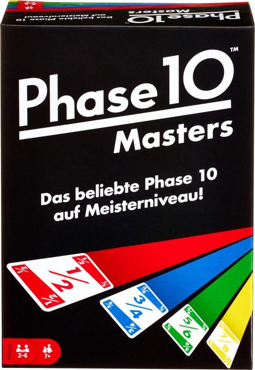 Produktbild Mattel Games Phase 10 Masters Kartenspiel (Deutsch)