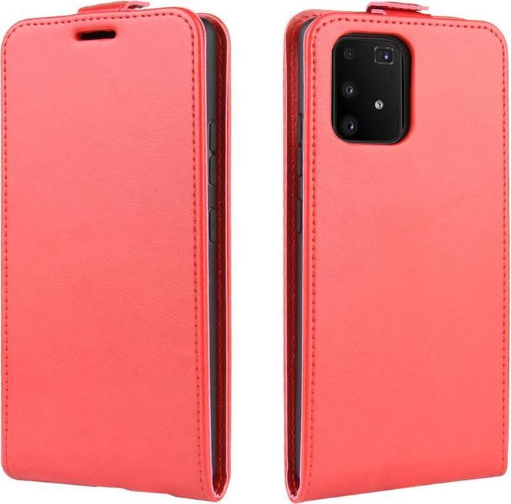 Immagine prodotto Cover-Discount Galaxy S10 Lite - Classic Flip Case Rosso verticale (Samsung Galaxy S10 Lite)