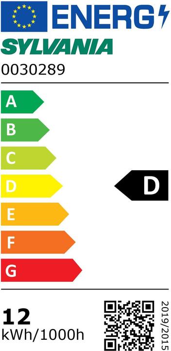 Energie-Label LED Röhre 28x908mm 11.3W 3000K 1700lm (G13, 11.30 W, 1700 lm, 1 x, D)