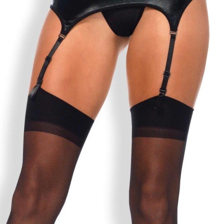 Leg Avenue Suspender stockings with seam (One size)