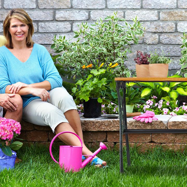 Produktbild Relaxdays Gartentisch (98 cm)