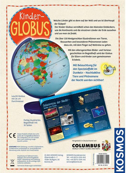 Produktbild Kosmos Kinder-Globus