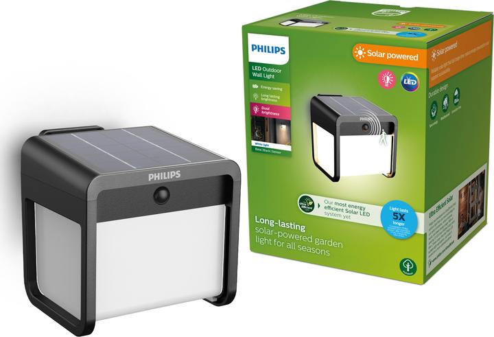 Actual product image Philips Outdoor Ultra Efficient Solar Ezra (250 lm, IP44)