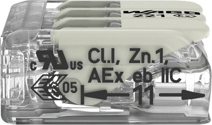 Actual product image Wago Connecting terminal 221 series