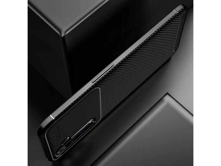 Actual product image Screenguard Realme 6 Pro Cover Carbon Design TPU Case (Realme 6 Pro)
