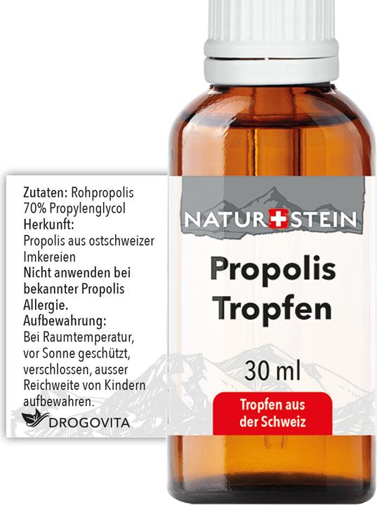 Valeurs nutritives et ingrédients Naturstein Propolis Tinkt (1 pièce(s), 80 g)