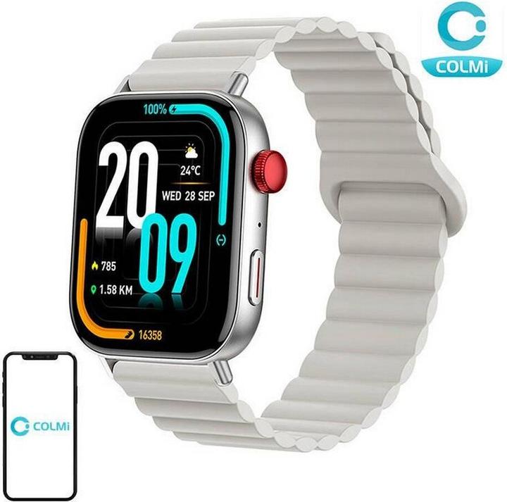 Image du produit Colmi C8 Max smartwatch avec bracelet magnétique (Argent)