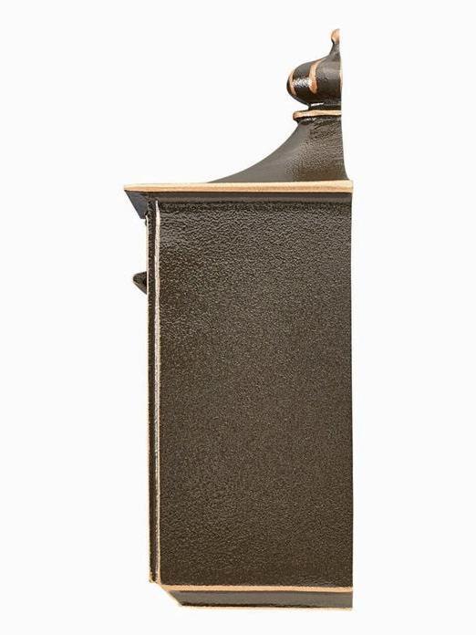Produktbild Burg Wächter Briefkasten Metall BxHxT 480/425/180 mm Bordeaux 1895 bronze