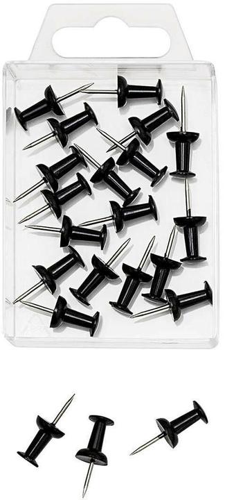 Maped WEDO pin diabolo ad ago a forma di ago nero (Bacheca, 2 x 6 x 9,5 cm)