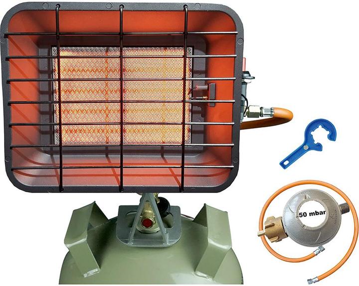 Magni Infrarot Aufsteckstrahler BC 4200 PZ mit Piezozündung