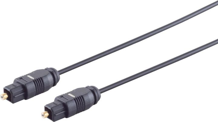 Actual product image Shiverpeaks S/CONN maximum connectivity fibre optic cable 2.2mm, Toslink plug to Toslink plug, 20.0m (20 m, TOSLINK)