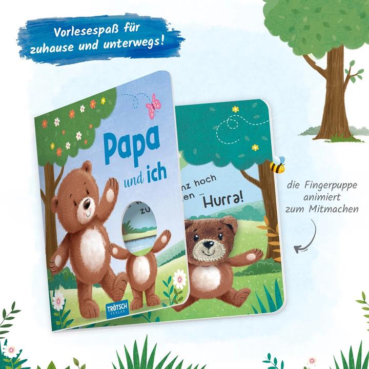 Immagine prodotto Libro di marionette a dita Io e papà