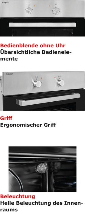Actual product image Exquisit EBE 555-1.1 Electric built-in oven