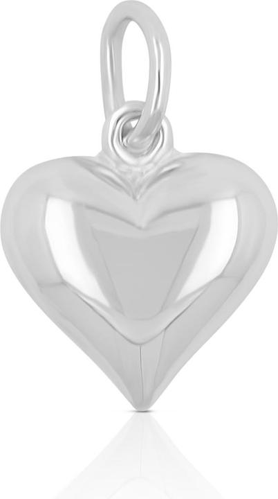 Produktbild Muau Pendant heart white gold 750, 16x11mm (750/18K Weissgold)