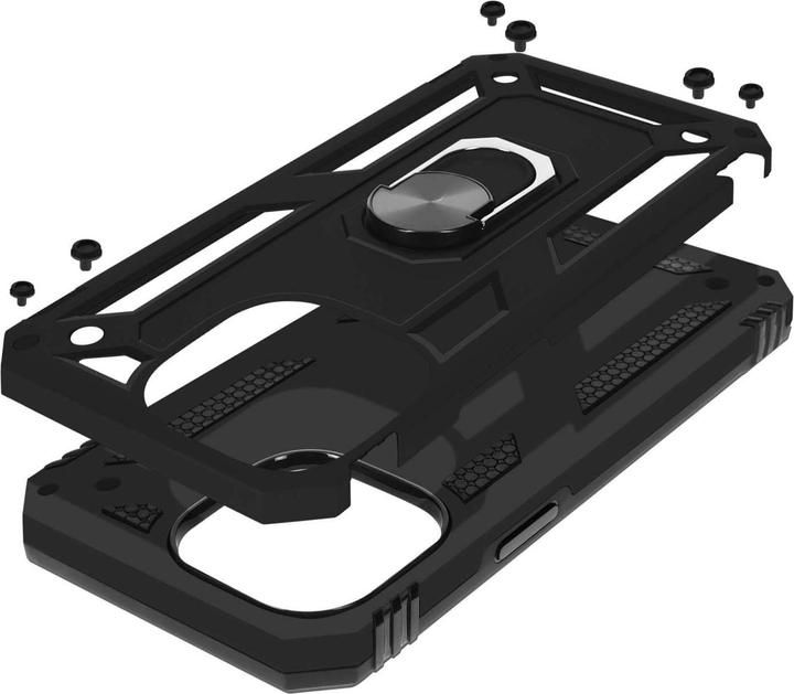 Image du produit Avizar Étui antichoc pour téléphone portable avec Ring Series (Apple iPhone 15 Pro Max)