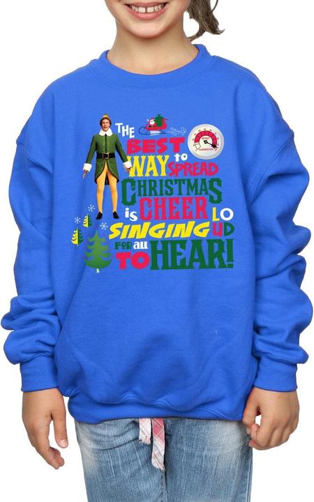 Produktbild Elf Christmas Cheer Sweatshirt Mädchen (152, 158)