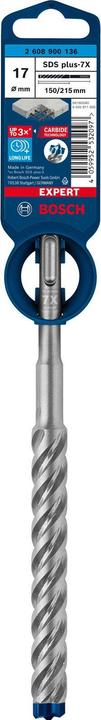 Produktbild Bosch Professional Zubehör EXPERT SDS plus-7X Hammerbohrer, 17 x 150 x 215 mm (17 mm)
