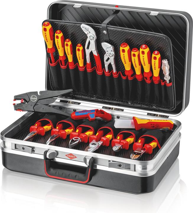 Produktbild Knipex Werkzeugkoffer Vision24 Elektro (20 Teile)