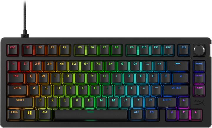 HyperX Alloy Rise Mechanical Gaming Keyboard 75% (US) (US, Cable)