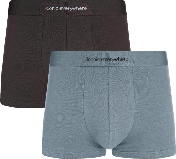 Produktbild FILA Man Boxer Elastic With Logo 2 Pieces Per Pack (M, 2er Pack)