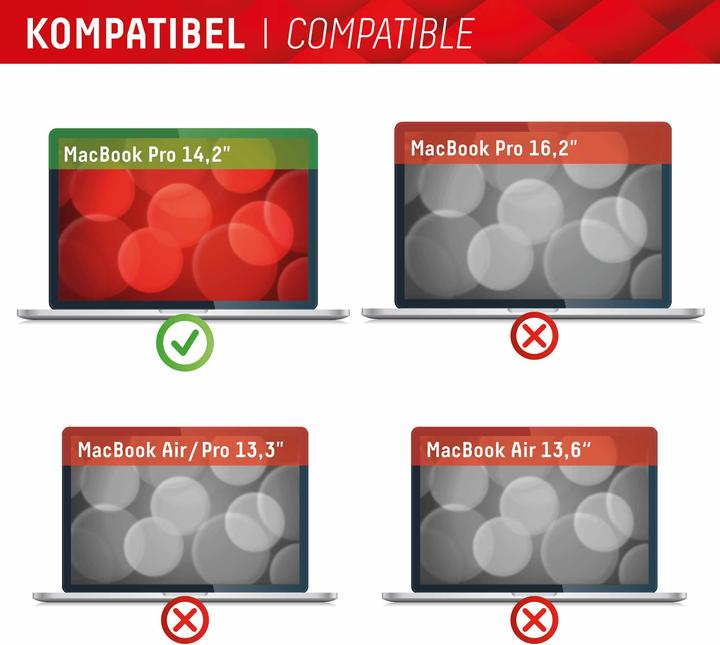 Immagine prodotto Displex Privacy Safe, Laptop Blickschutzfilter (14.20", 16 : 9)