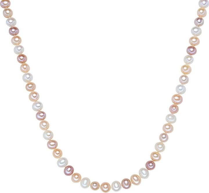 Produktbild Valero Pearls Damen Sterling Silber Süsswasser-Zuchtperle Multicolor - 3832 (Sterling Silber, 40 cm)