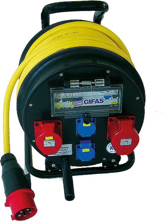 Produktbild Gifas Electric Vollgummi-Leitungsroller (35 m, 6 mm²)