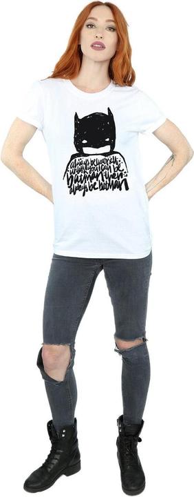 Immagine prodotto Maglietta Boyfriend in cotone da donna/ragazzo Batman Always Be Yourself (XL)