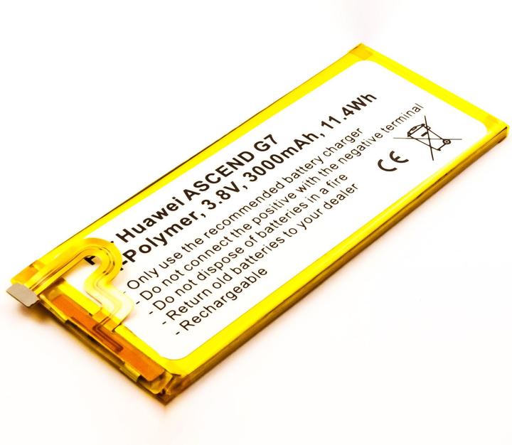 Produktbild AGI Akku kompatibel mit Huawei Ascend G7 - Akku - 3.000 mAh