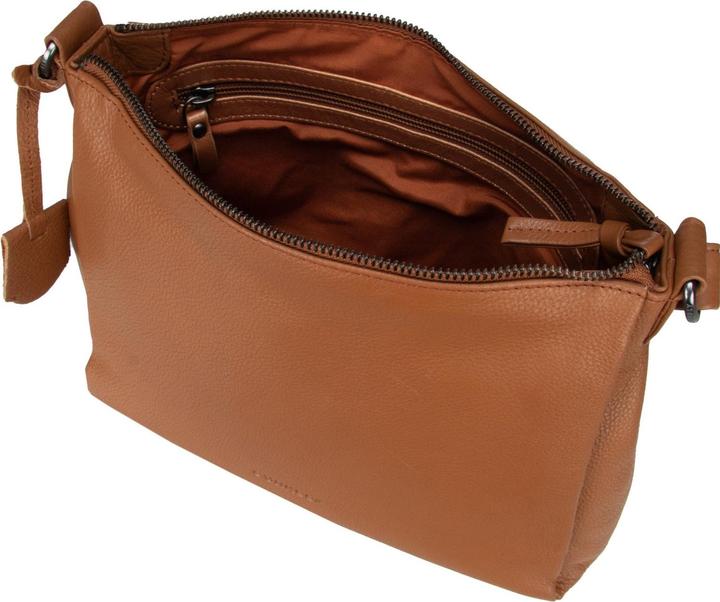 Actual product image Burkely Lush Lucy Ladies Shoulder Bag - Cognac