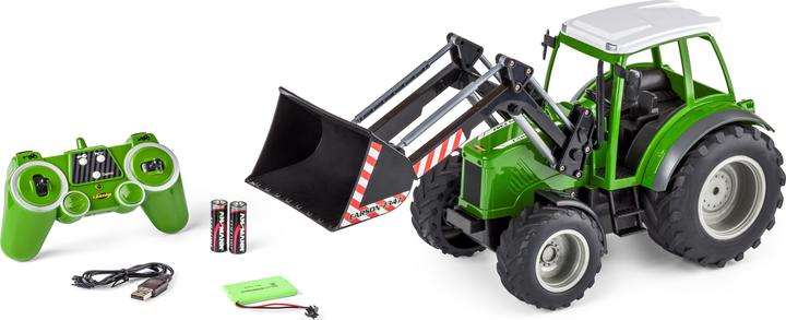 Produktbild Carson 1:16 RC Traktor m. Frontlader 2.4G 100% (RTR Ready-to-Run)